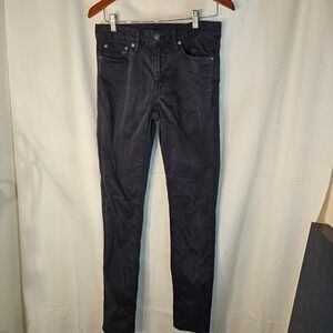 American Eagle Flex Corduroy Pants‎ Slim Fit Everyday Casual Black